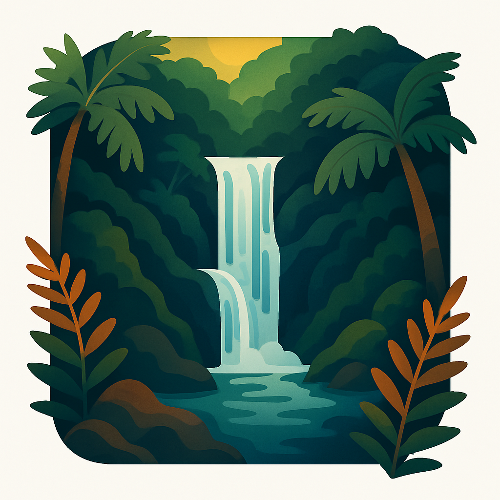 Waterfall Icon