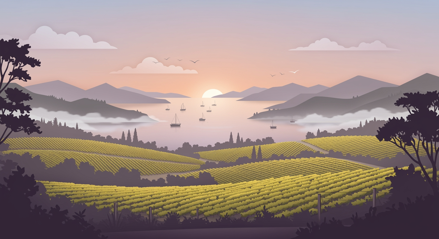 Marlborough Sounds Landscape